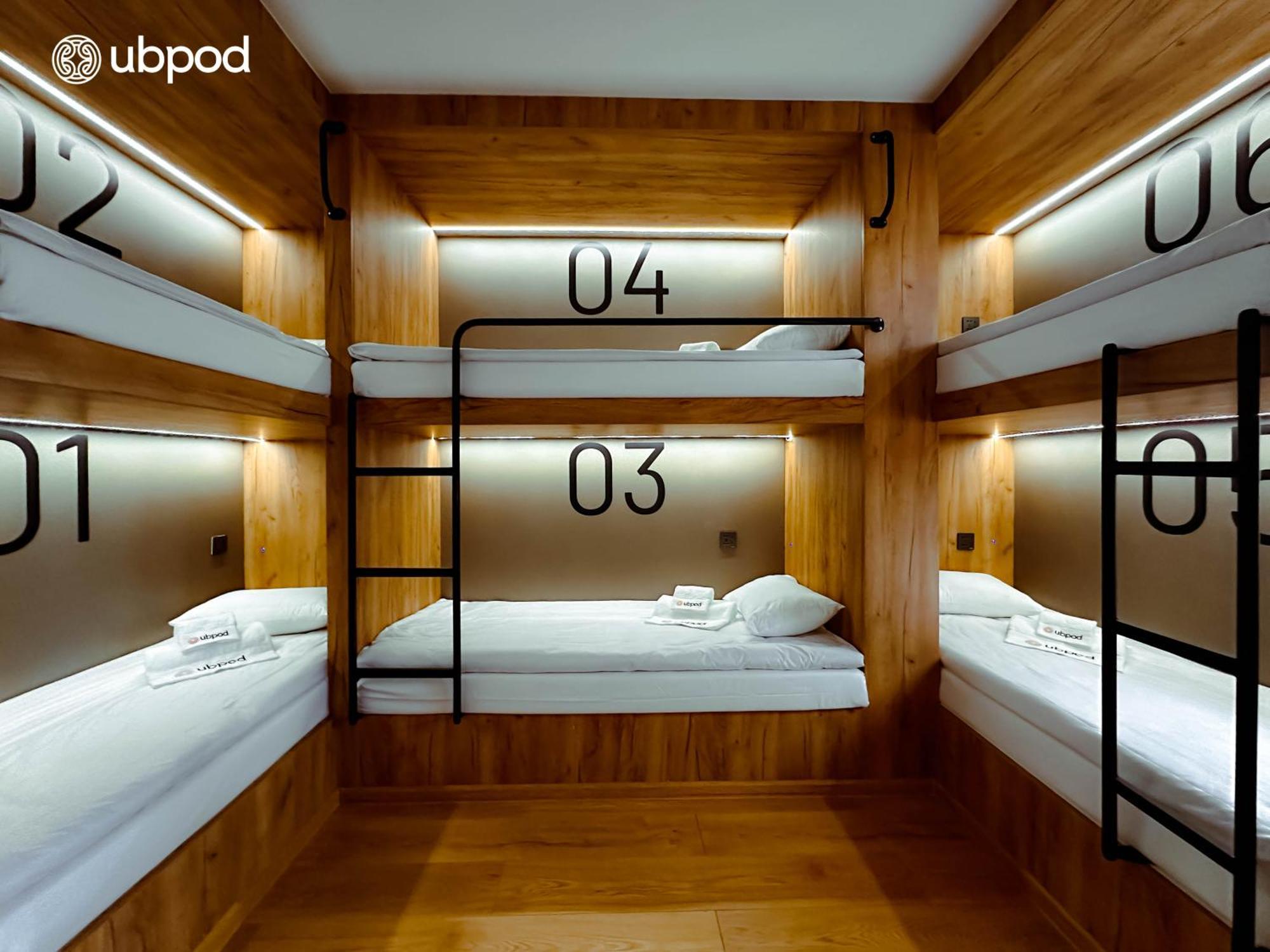 Ubpod- The First Capsule Hotel In Mongolia Улан-Батор Экстерьер фото